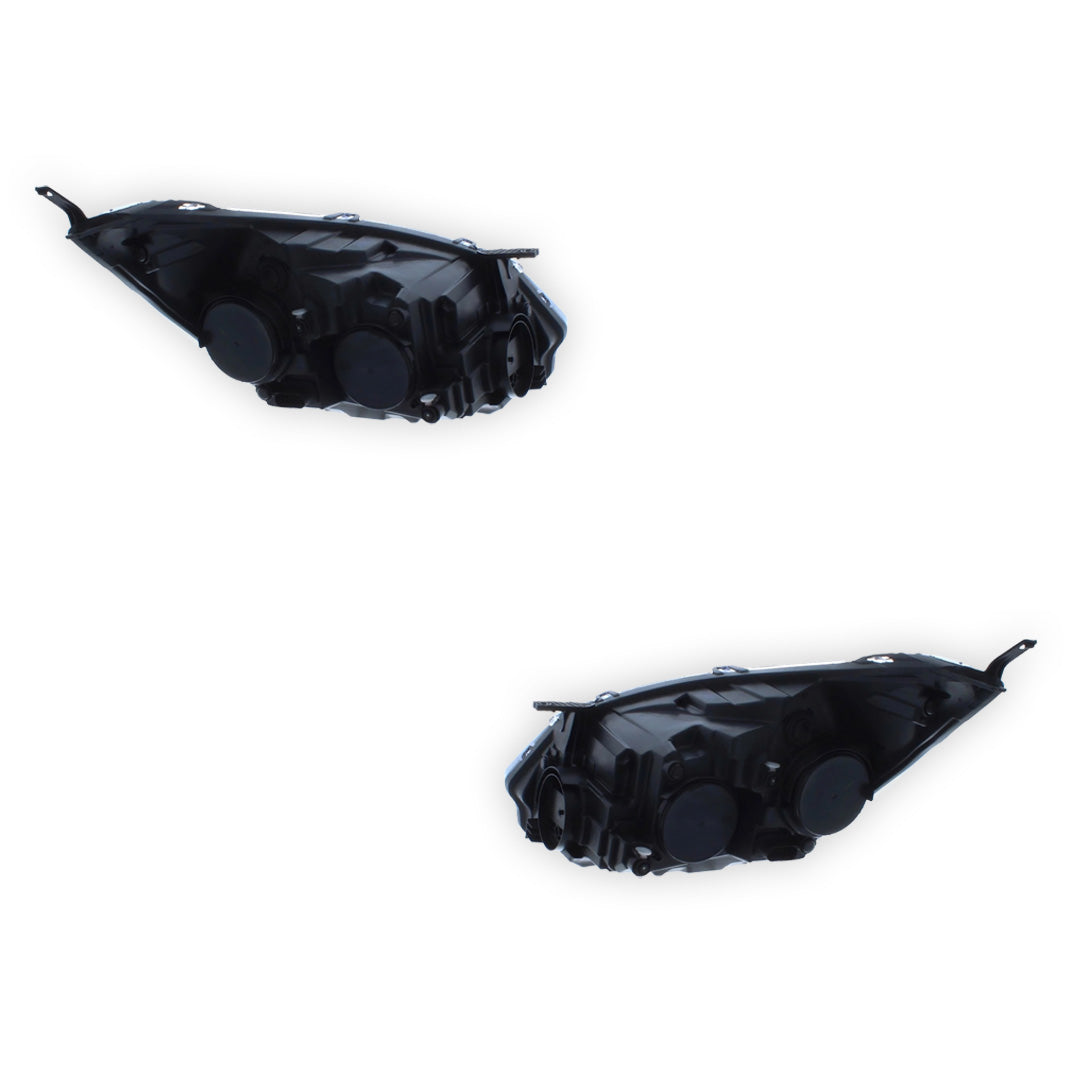 Ford Transit Custom Black Headlights 2012 - 2018 OEM-Style Aftermarket Left & Right