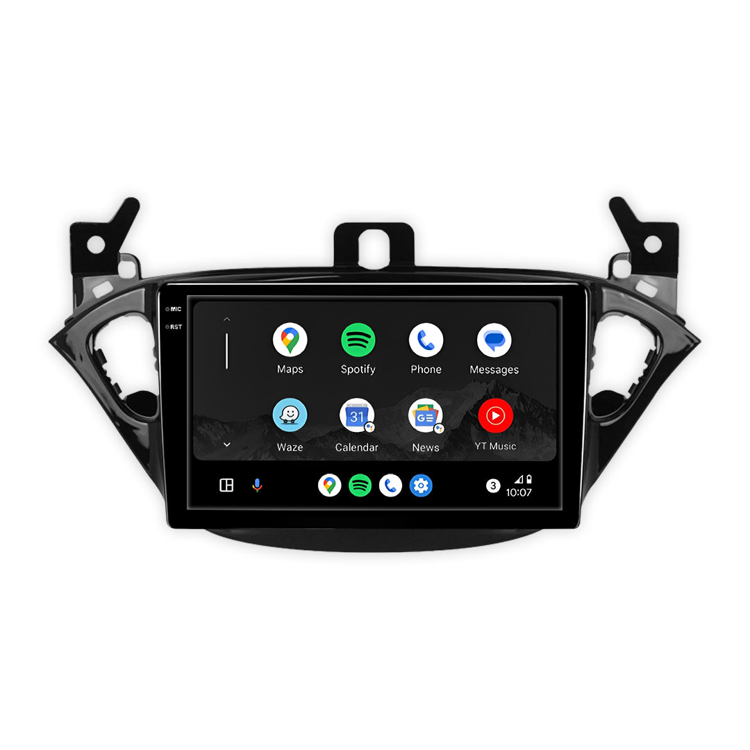 Opel Corsa (2014 - 2021) 9" Wireless Android 16 Touchscreen Stereo for Apple CarPlay / Android Auto
