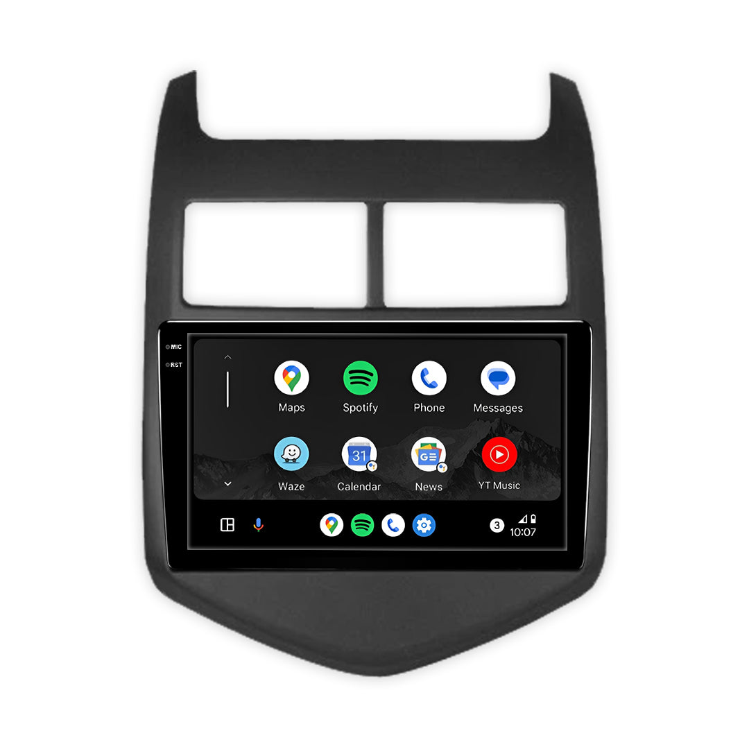 Chevrolet Aveo T300 (2011 - 2015) 9" Wireless Android 13 Touchscreen Stereo for Apple CarPlay / Android Auto