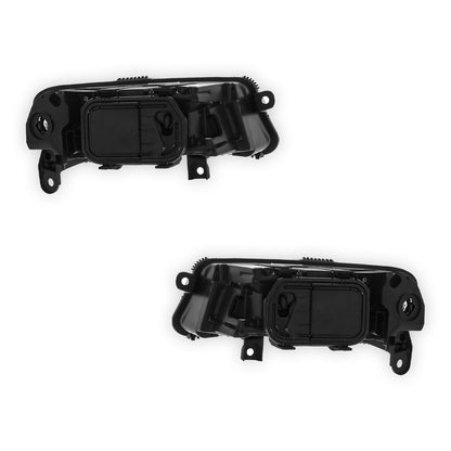 Audi A6 C6 4F Black Headlights 2004 - 2009 OEM-Style Aftermarket Left & Right