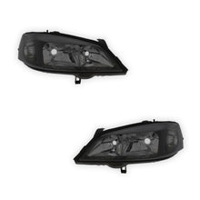 Vauxhall Astra G MK4 SXI Black Headlights 1998 - 2004 OEM-Style Aftermarket Left & Right