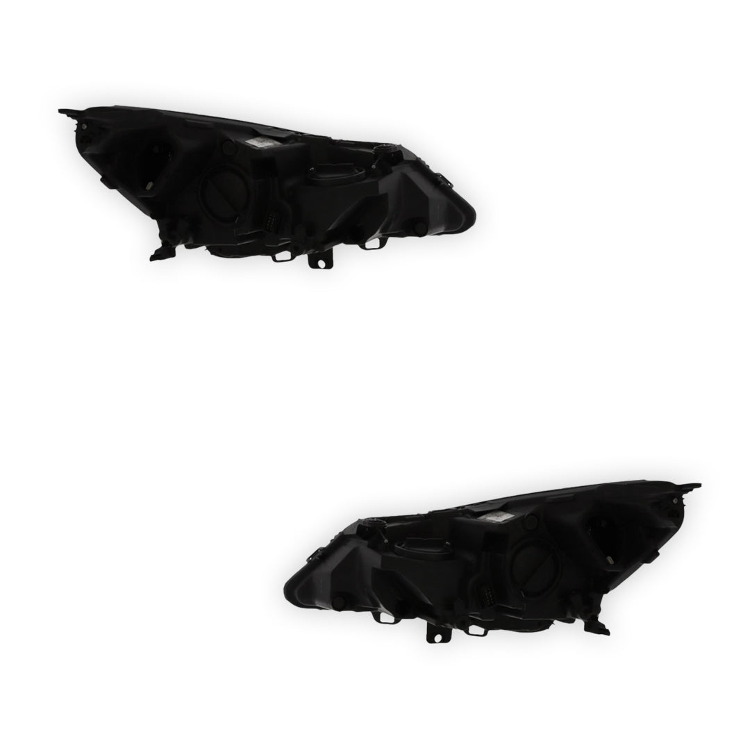Vauxhall Astra MK7 K Black Headlights 2015 - 2020 OEM-Style Aftermarket Left & Right