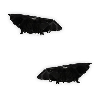 Vauxhall Astra MK7 K Black Headlights 2015 - 2020 OEM-Style Aftermarket Left & Right