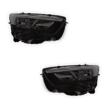 Vauxhall Combo Life K9 Black Headlights 2018 - 2023 OEM-Style Aftermarket Left & Right