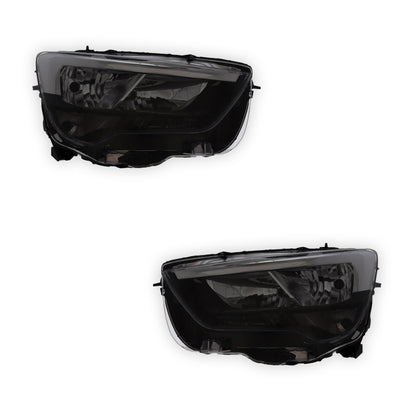 Vauxhall Combo Life K9 Black Headlights 2018 - 2023 OEM-Style Aftermarket Left & Right
