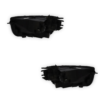 Vauxhall Combo Life K9 Black Headlights 2018 - 2023 OEM-Style Aftermarket Left & Right