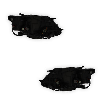 Nissan X-Trail T32 Black Headlights 2015 - 2017 OEM-Style Aftermarket Left & Right