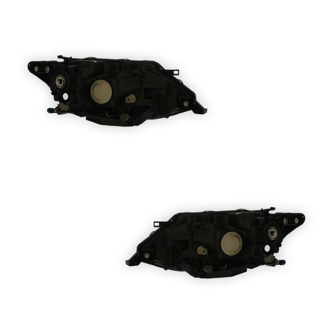 Nissan X-Trail T32 Black Headlights 2017 - 2022 OEM-Style Aftermarket Left & Right