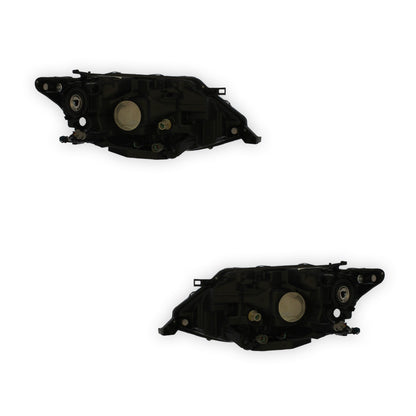 Nissan X-Trail T32 Black Headlights 2017 - 2022 OEM-Style Aftermarket Left & Right