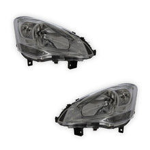Citroen Berlingo MK2 B9 Black Headlights 2008 - 2019 OEM-Style Aftermarket Left & Right