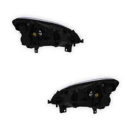 Citroen Berlingo MK2 Black Headlights 2012 - 2019 OEM-Style Aftermarket Left & Right