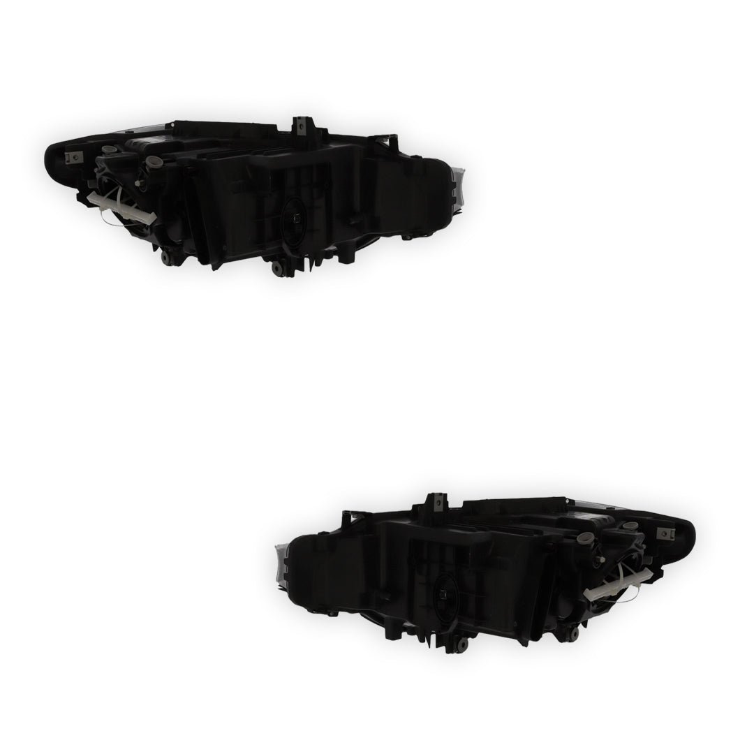 BMW 3 Series F31 Black Headlights 2011 - 2015 OEM-Style Aftermarket Left & Right