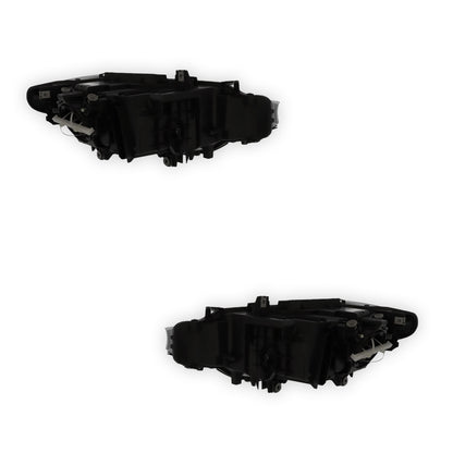 BMW 3 Series F31 Black Headlights 2011 - 2015 OEM-Style Aftermarket Left & Right