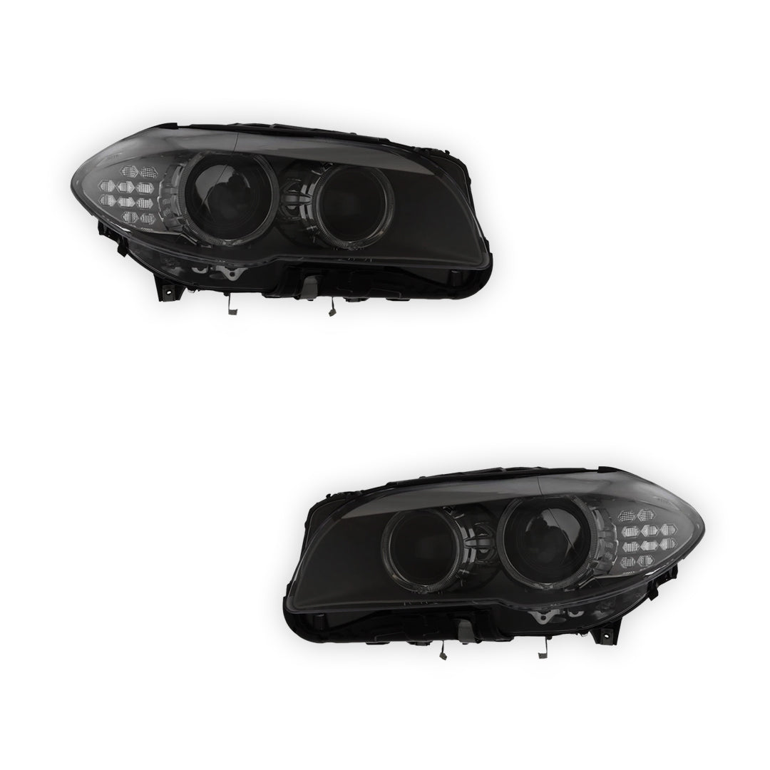BMW 5 Series F10 Headlights 2010 - 2013 OEM-Style Aftermarket Left & Right