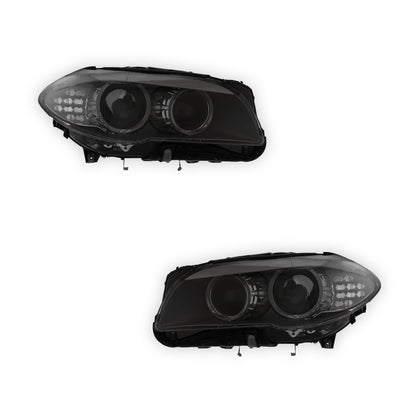 BMW 5 Series F10 Headlights 2010 - 2013 OEM-Style Aftermarket Left & Right