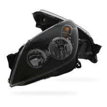 Vauxhall Astra H MK5 Black Headlights 2004 - 2007 OEM-Style Aftermarket Left & Right