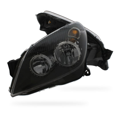 Vauxhall Astra H MK5 Black Headlights 2004 - 2007 OEM-Style Aftermarket Left & Right