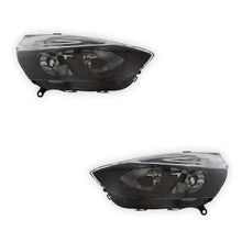 Renault Clio MK4 Black Headlights 2016 - 2019 OEM-Style Aftermarket Left & Right