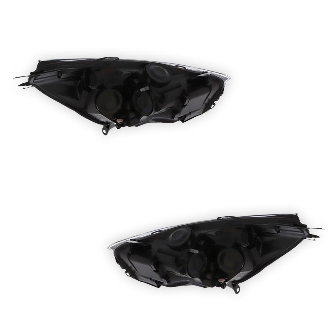 Renault Clio MK4 Black Headlights 2016 - 2019 OEM-Style Aftermarket Left & Right