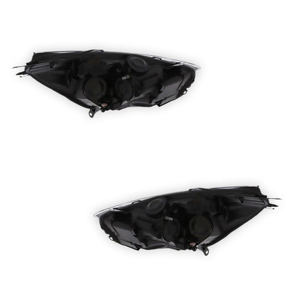 Renault Clio MK4 Black Headlights 2016 - 2019 OEM-Style Aftermarket Left & Right