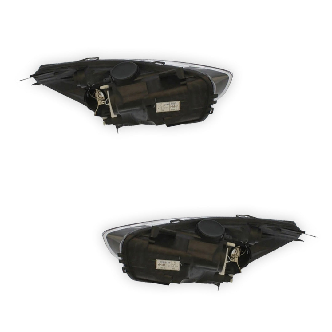 Renault Clio MK4 Grey Headlights 2016 - 2019 OEM-Style Aftermarket Left & Right