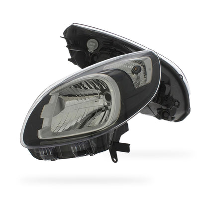 Renault Kangoo MK2 Black Headlights 2013 - 2022 OEM-Style Aftermarket Left & Right