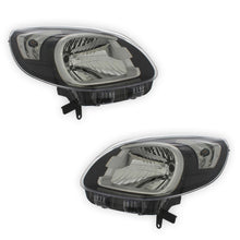 Renault Kangoo MK2 Black Headlights 2013 - 2022 OEM-Style Aftermarket Left & Right