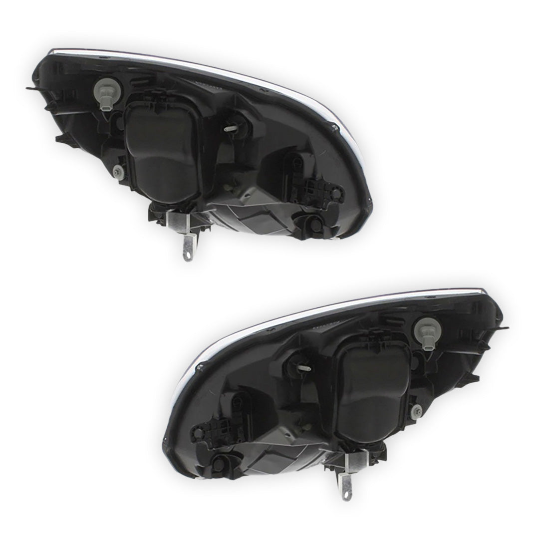 Renault Kangoo MK2 Black Headlights 2013 - 2022 OEM-Style Aftermarket Left & Right