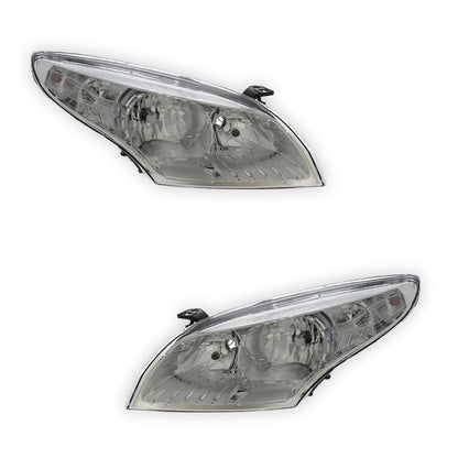 Renault Magane MK3 Chrome Headlights 2008 - 2012 OEM-Style Aftermarket Left & Right