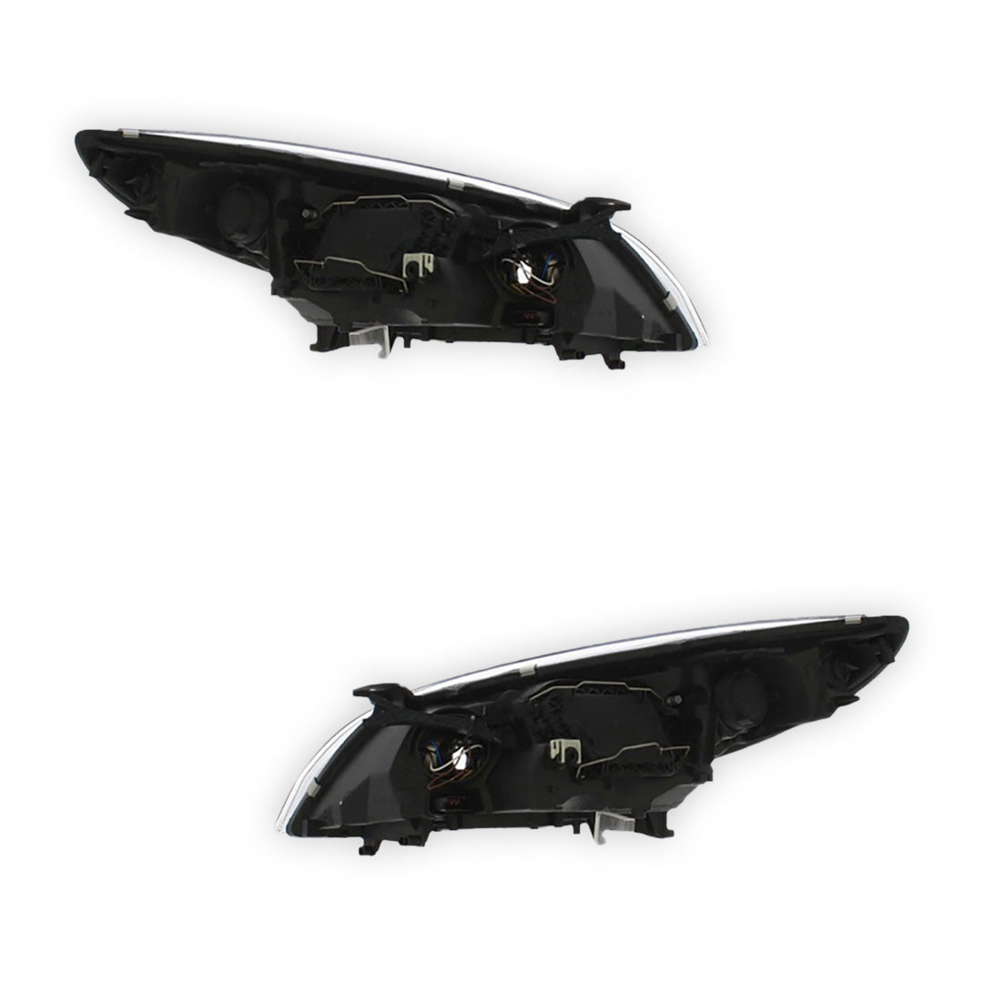 Renault Magane MK3 Chrome Headlights 2008 - 2012 OEM-Style Aftermarket Left & Right