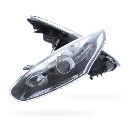 Renault Magane MK3 Black Headlights 2014 - 2017 OEM-Style Aftermarket Left & Right
