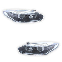 Renault Magane MK3 Black Headlights 2014 - 2017 OEM-Style Aftermarket Left & Right