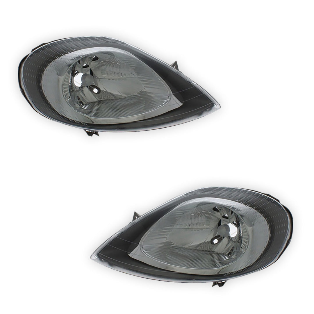 Renault Traffic Chrome Headlights 2001 - 2006 OEM-Style Aftermarket Left & Right