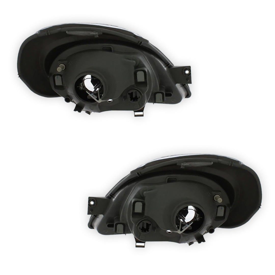 Renault Traffic Chrome Headlights 2001 - 2006 OEM-Style Aftermarket Left & Right