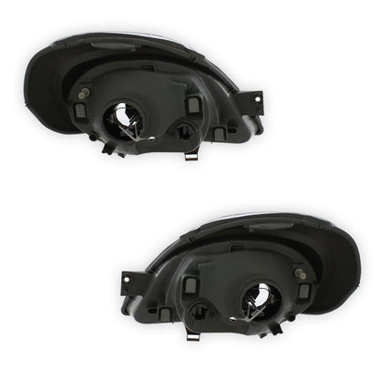 Renault Traffic Chrome Headlights 2001 - 2006 OEM-Style Aftermarket Left & Right
