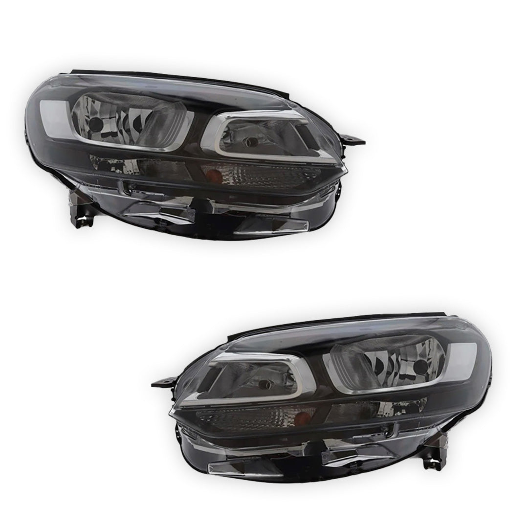 Citroen Dispatch K0 Black Headlights 2016 - 2023 OEM-Style Aftermarket Left & Right