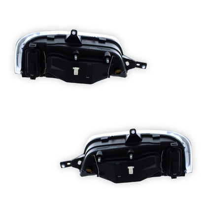 Citroen Relay Chrome Headlights 2002 - 2006 OEM-Style Aftermarket Left & Right