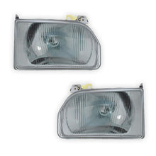 Ford Escort MK4 Chrome Headlights 1986 - 1990 OEM-Style Aftermarket Left & Right