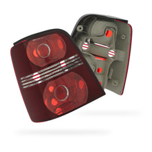 Volkswagen Touran 1T Dark Red Rear Tail Lights 2006 - 2010 OEM-Style Aftermarket Left & Right