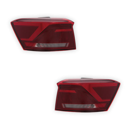 Volkswagen T-Roc A11 Outer Rear Tail Lights 2017 - 2022 OEM-Style Aftermarket Left & Right