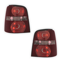Volkswagen Touran 1T Dark Red Rear Tail Lights 2006 - 2010 OEM-Style Aftermarket Left & Right