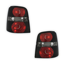 Volkswagen Touran 1T Black Rear Tail Lights 2006 - 2010 OEM-Style Aftermarket Left & Right
