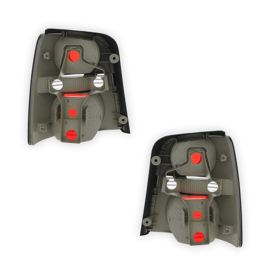 Volkswagen Touran 1T Black Rear Tail Lights 2006 - 2010 OEM-Style Aftermarket Left & Right
