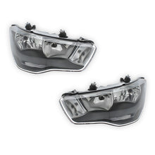 Audi A1 8X Black Headlights 2010 - 2015 OEM-Style Aftermarket Left & Right