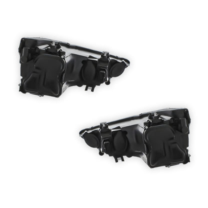 Audi A1 8X Black Headlights 2010 - 2015 OEM-Style Aftermarket Left & Right