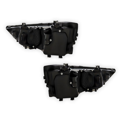 Audi A1 8X Chrome Headlights 2015 - 2019 OEM-Style Aftermarket Left & Right