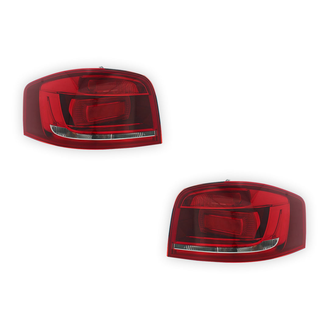Audi A3 8P Tail Lights 2008 - 2012 OEM-Style Aftermarket Left & Right