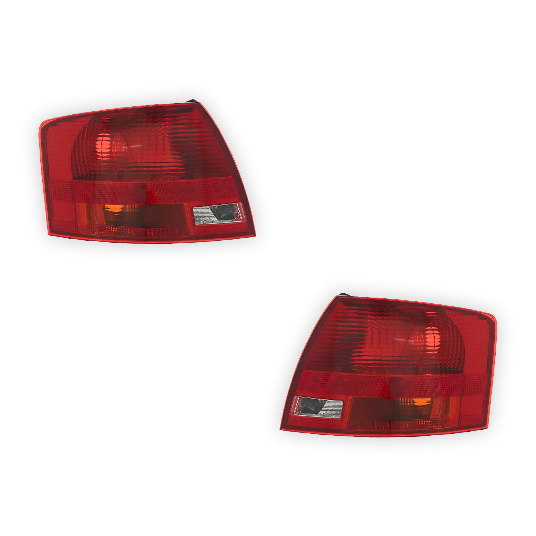 Audi A4 B7 8E Outer Tail Lights 2004 - 2008 OEM-Style Aftermarket Left & Right