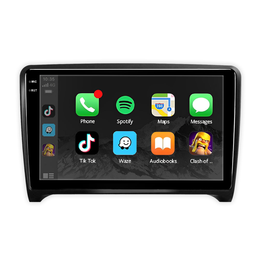 Audi TT 8J (2006 - 2014) 9" Wireless Android 16 Touchscreen Stereo for Apple CarPlay / Android Auto
