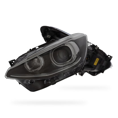 BMW 1 Series F20 Black Headlights 2011 - 2015 OEM-Style Aftermarket Left & Right